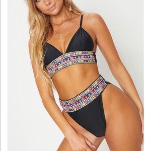 NWT Pretty Little Thing mirror bikini